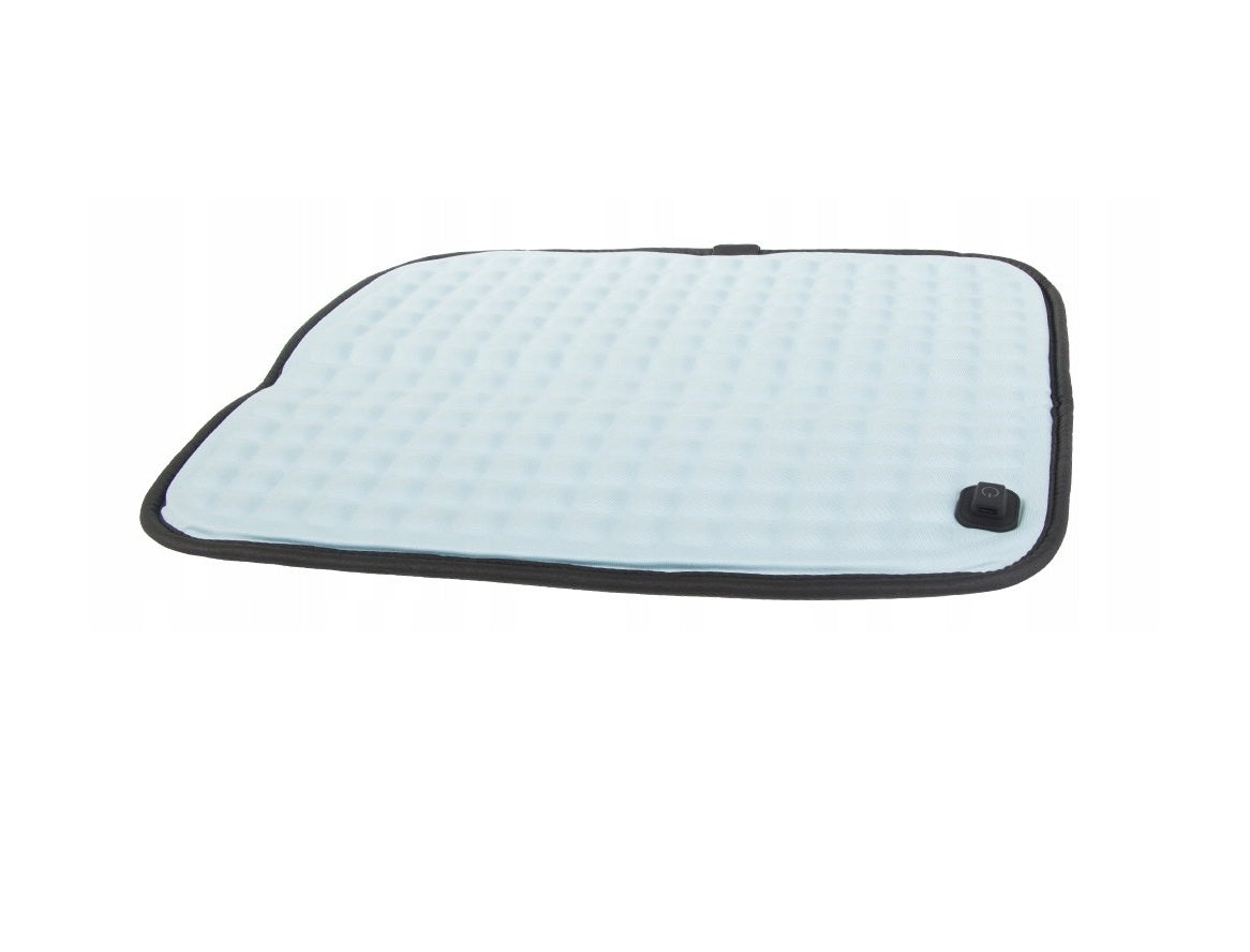 Perna insertie gel cu incalzire pentru scaun, Zola, 5 trepte de incalzire, regulator inteligent de temperatura, alimentat USB, 44x38,5 cm, blue Perna insertie gel cu incalzire pentru scaun, Zola, 5 trepte de incalzire, regulator inteligent de temperatura, alimentat USB, 44x38,5 cm, blue